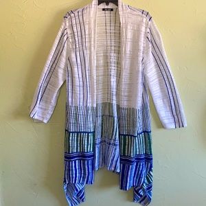 Nic+Zoe lovely loose linen / cotton duster